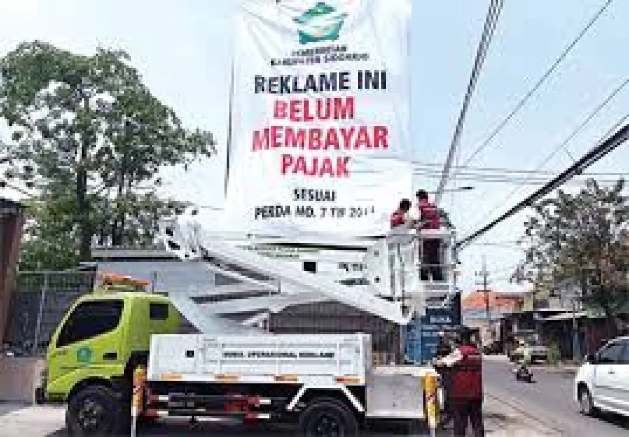 47 Bangunan Reklame di Kabupaten Sidoarjo Belum Dilengkapi IMB