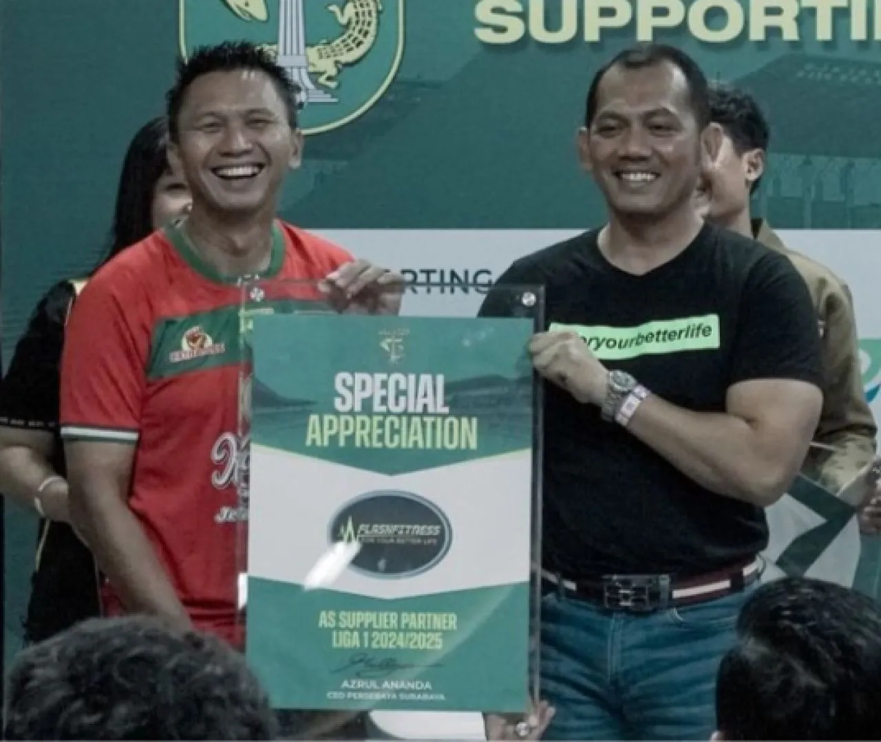 Flash Fitness Jadi Supplier Partner Persebaya Surabaya