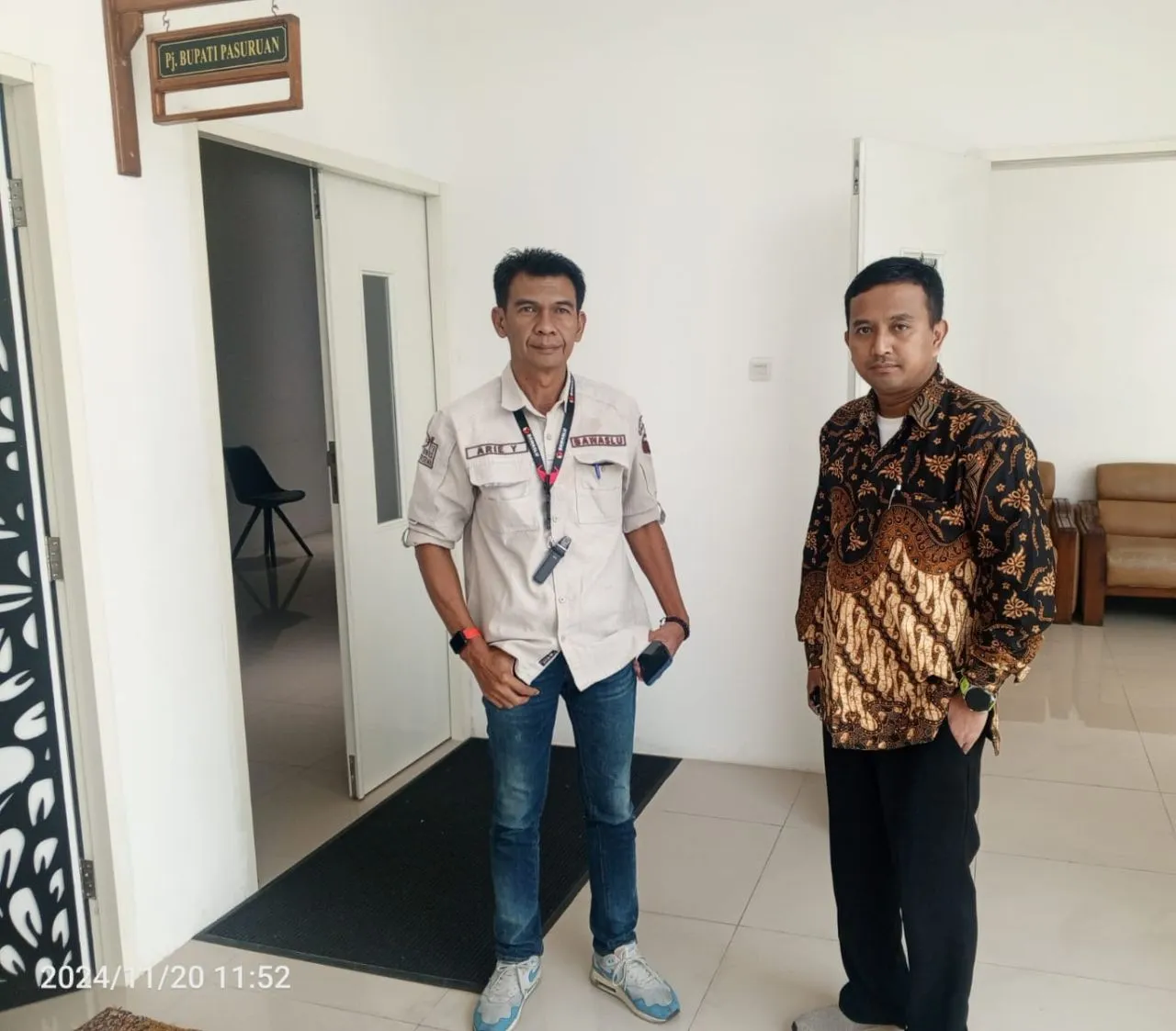 Bawaslu Kena Prank Pj. Bupati Pasuruan. Menunggu Dua Jam Tak Direspon