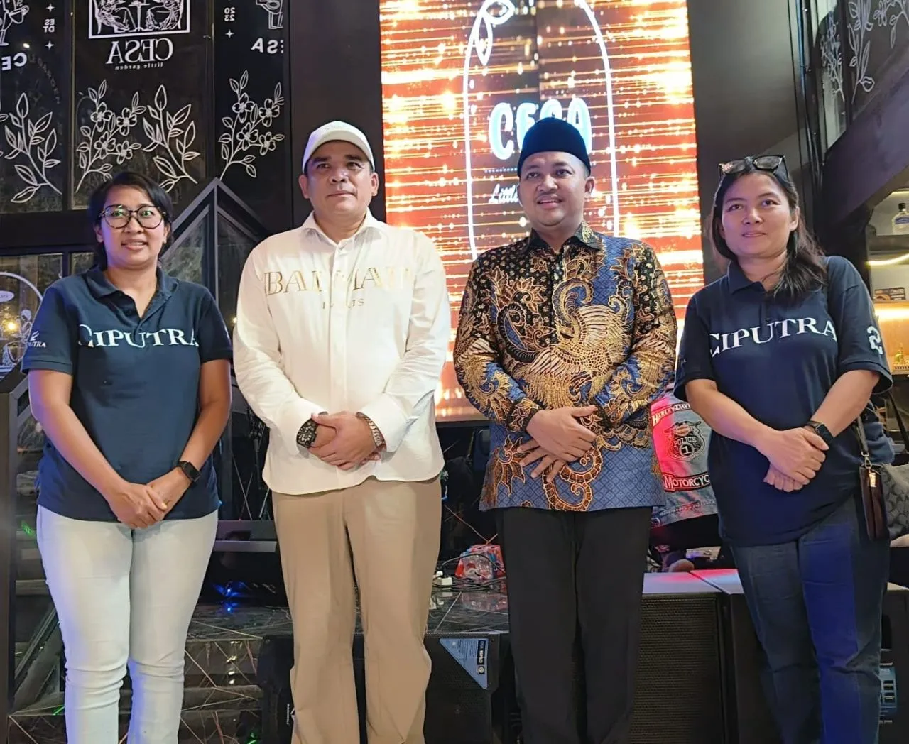Mas Rusdi Bupati Pasuruan Terpilih Hadiri Acara Real Opening CLG