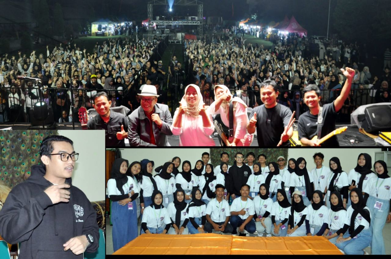 Gilga Gild Coustic Nyanyikan Lagu Khusus di Puncak HUT Smazaba ke 26