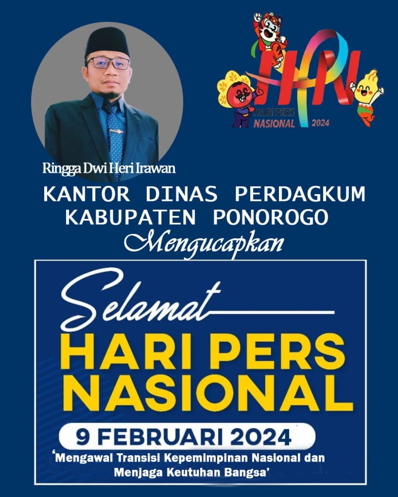 UCAPAN SELAMAT HARI PERS NASIONAL