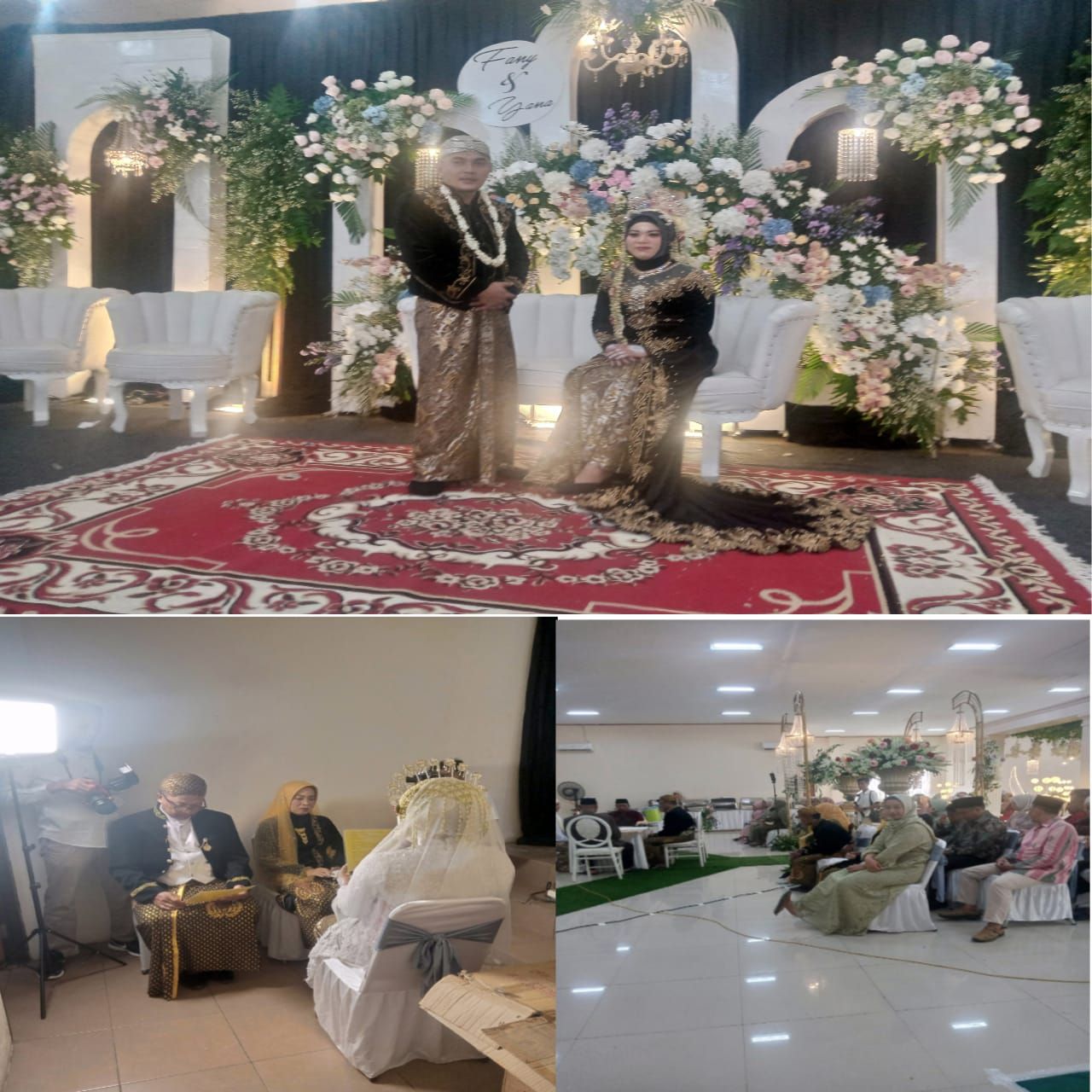 Hartono Spanduk Pekayon Gelar Prosesi Ngunduh Mantu