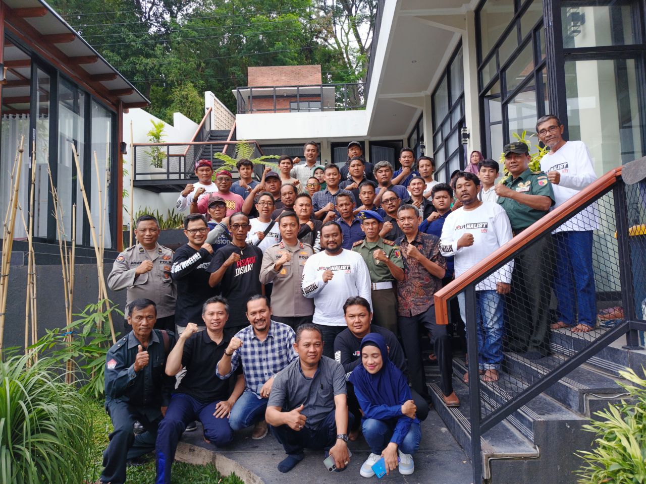 Kedatangan Para Pejabat Mojokerto di HPN 2024, Merupakan Wujud Terjalin Sinergitas Bersama KJJT