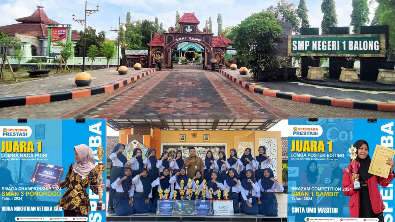 SMPN 1 Balong Jawaranya Kejuaraan Ponorogo