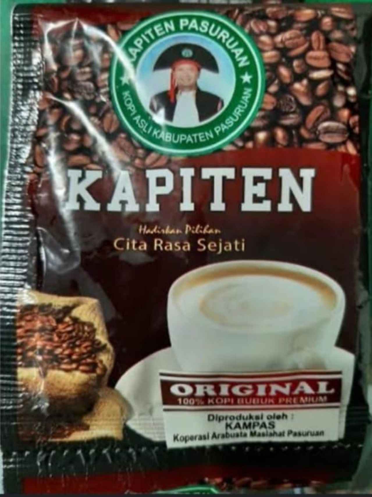 Kemasan Kopi Kapiten