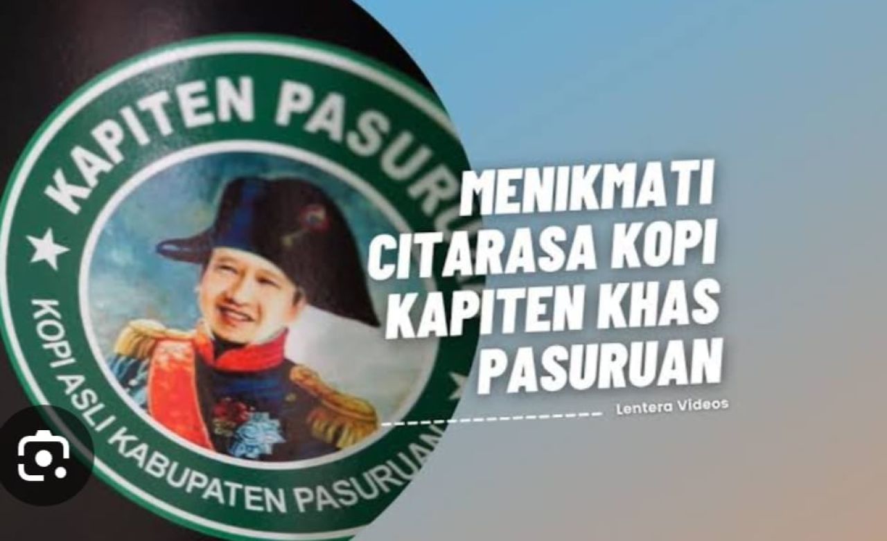 Logo Kopi Asli Kabupaten Pasuruan (Kapiten)