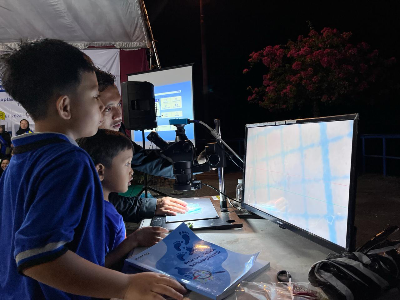 peserta yang mengikuti kegiatan peringatan Hari Air Sedunia 2024
