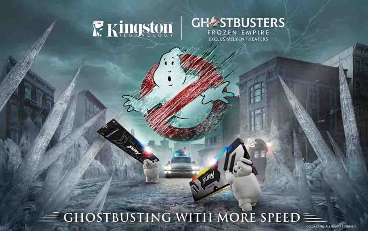 Kingston Technology Joins Forces Ghostbusters Frozen Empire
