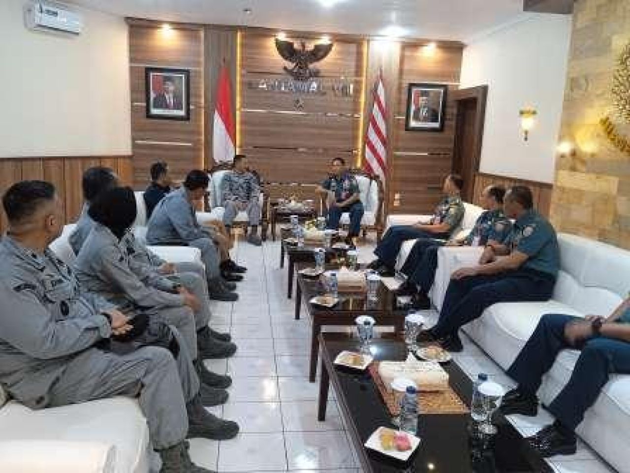 Laksma Bakamla Basri Mustari kunjungan kerja ke Manado, Sulawesi Utara