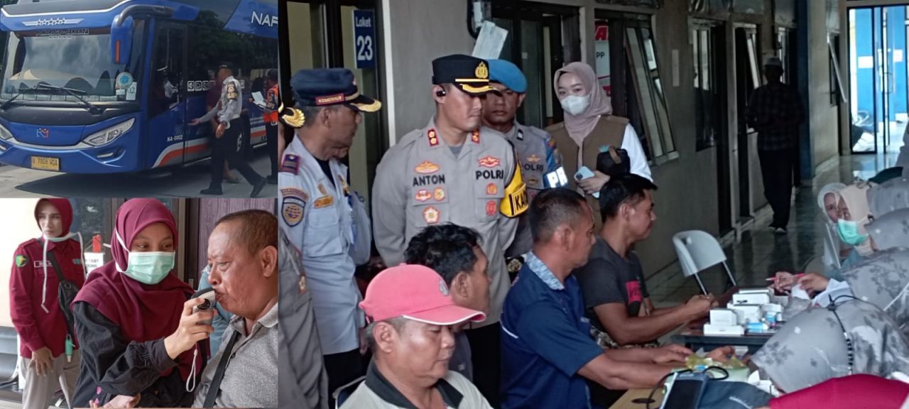 Kapolres Ponorogo saat tinjau Terminal Seloaji