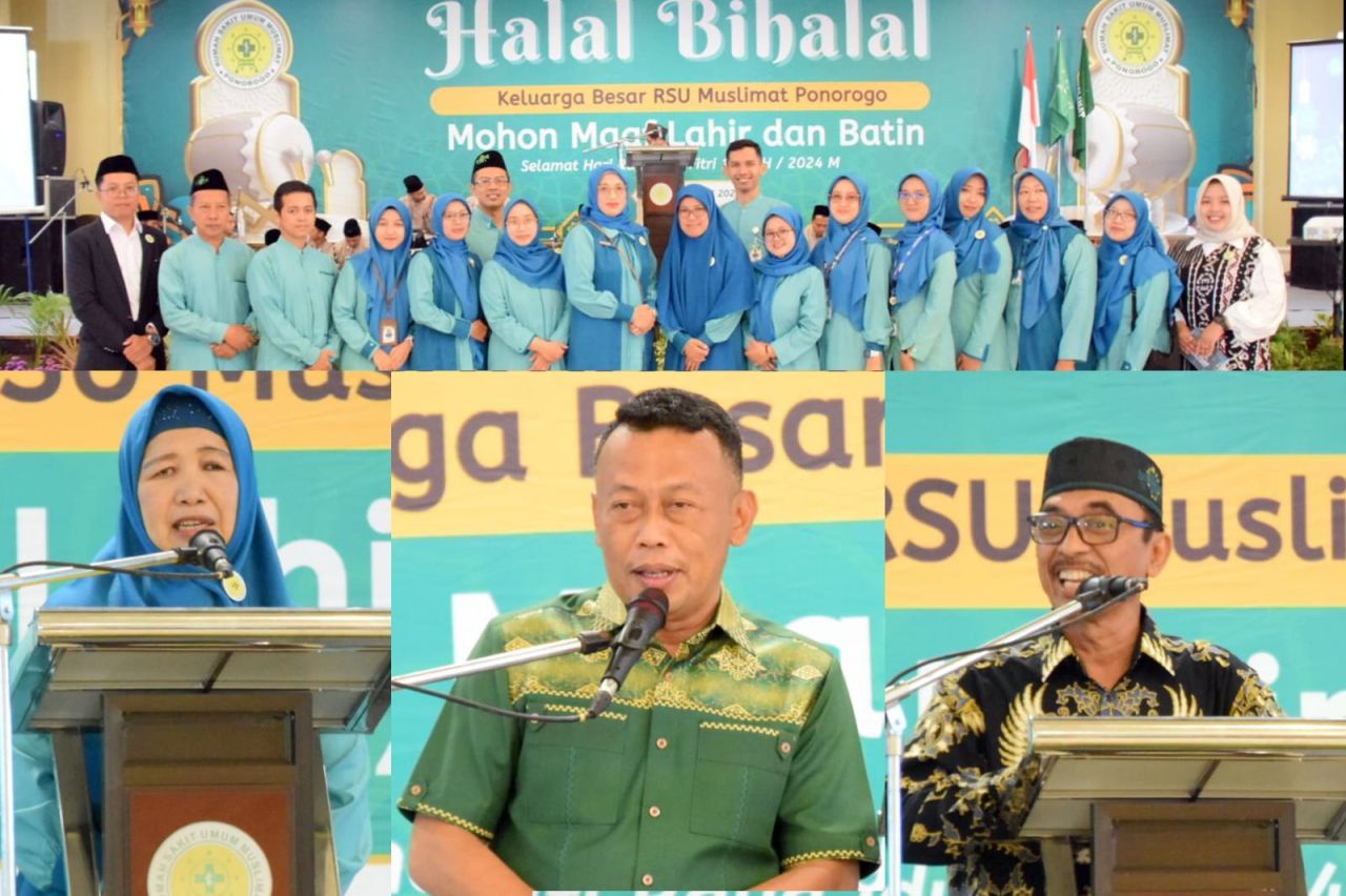 Halal Bi Halal RSU Muslimat Ponorogo, Kang Bupati : Momentum Kuatkan Fasilitas dan Layanan