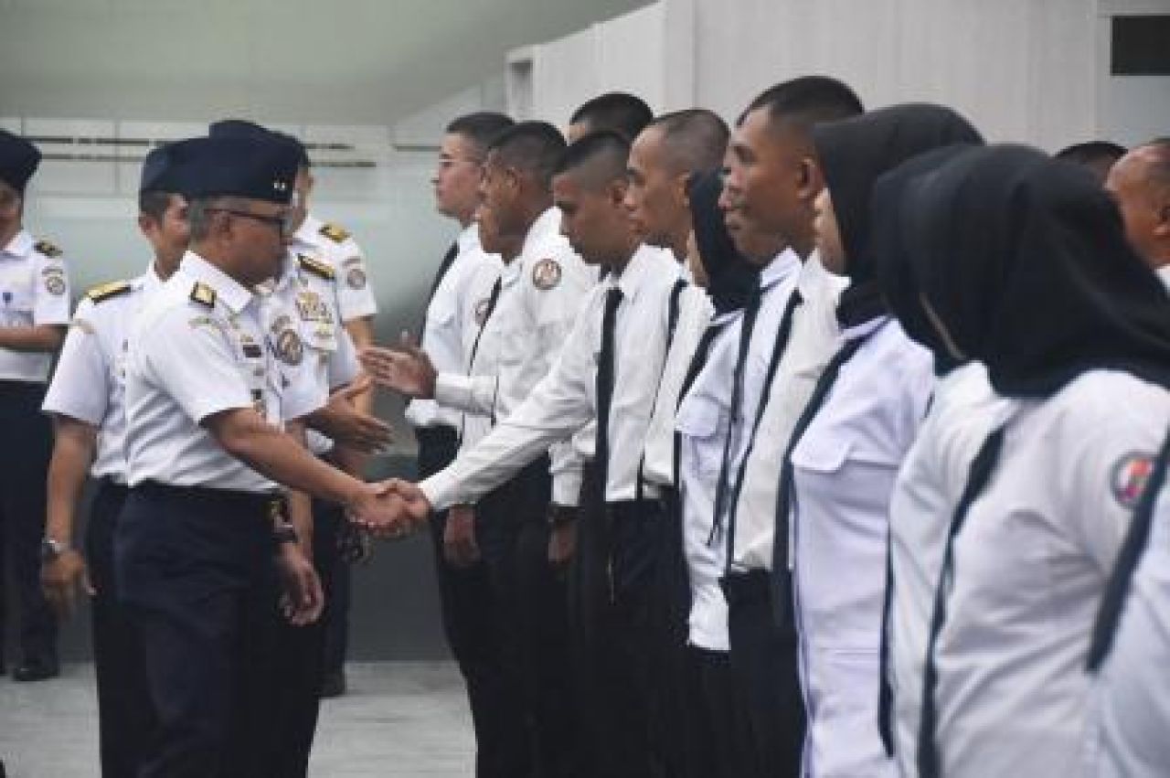 40 personel Pegawai Pemerintah dengan Perjanjian Kerja (PPPK) Bakamla RI secara resmi dilantik