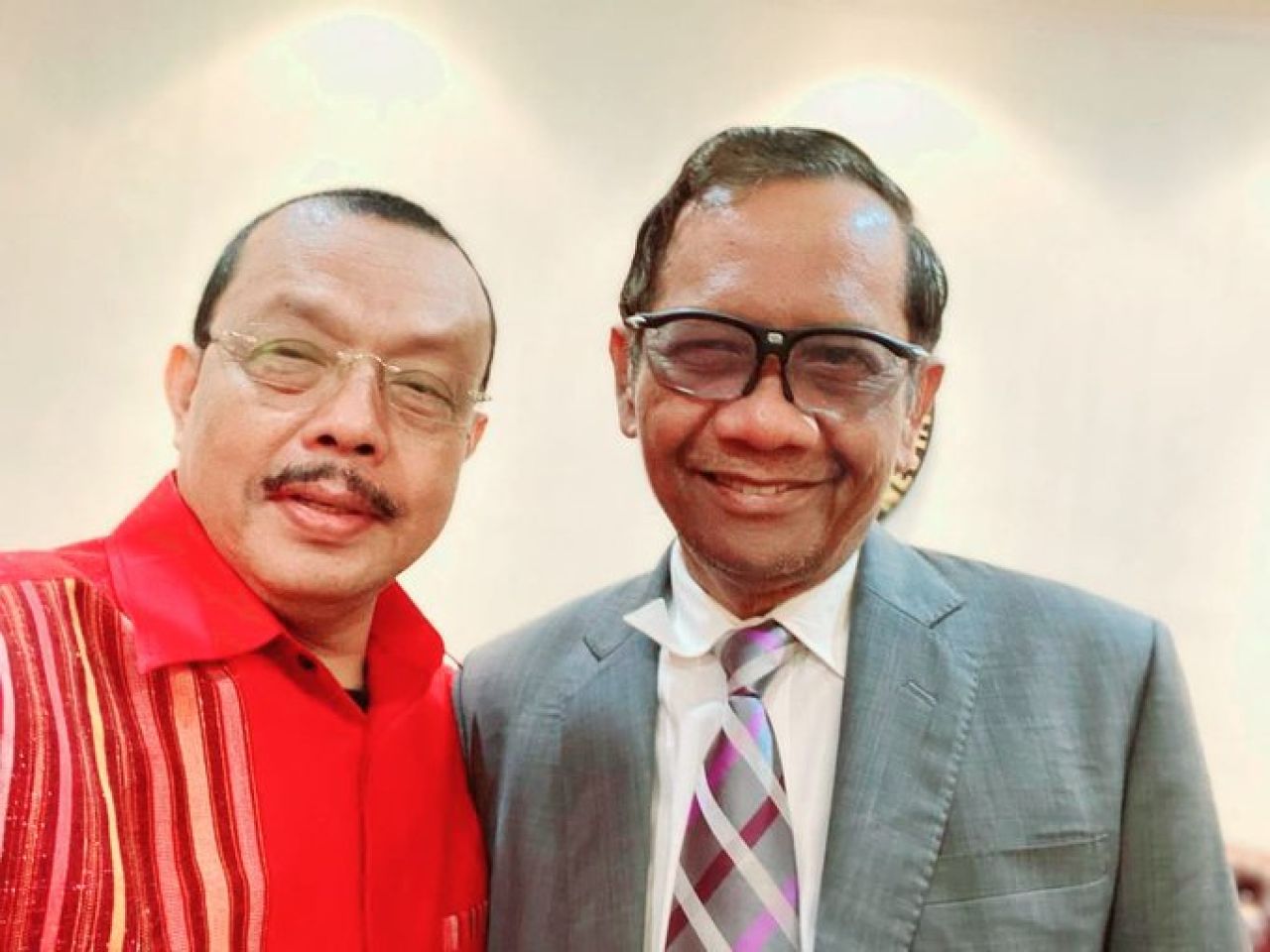 Jusuf Rizal dan Mahfud MD