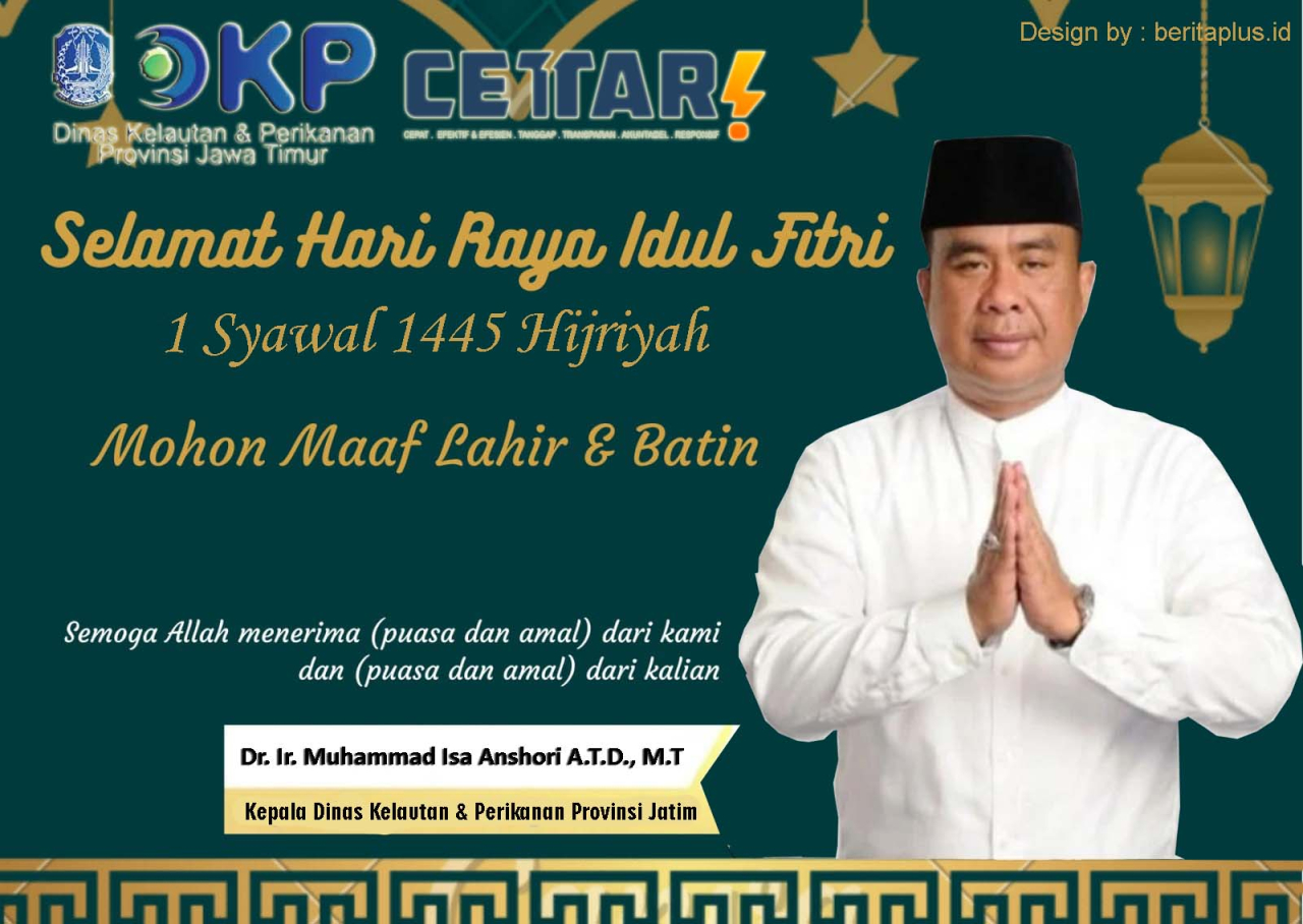 Dr Ir Muhammad Isa Anshori, ATD., MT., selaku Kepala Dinas Kelautan dan Perikanan Jawa Timur