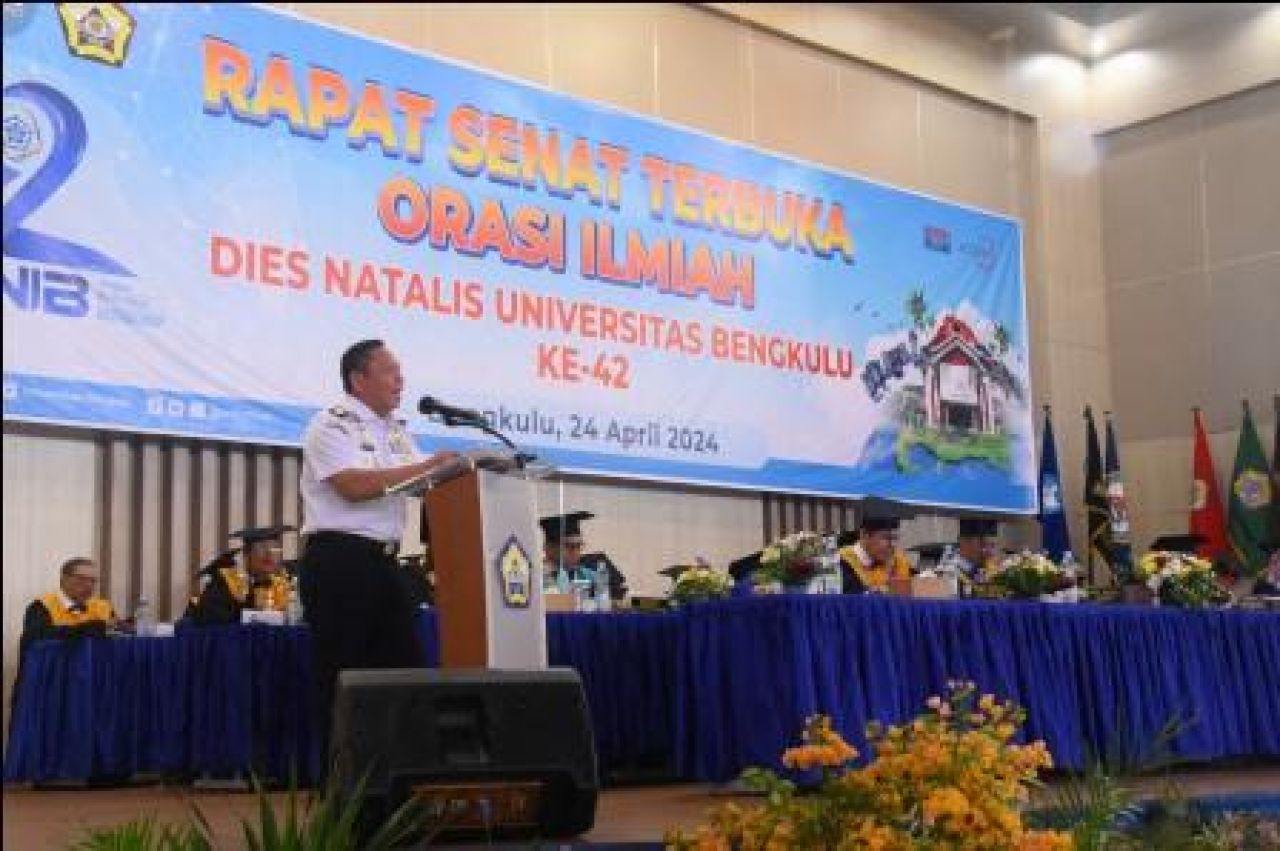 Orasi Ilmiah Dies Natalis Universitas Bengkulu ke-42