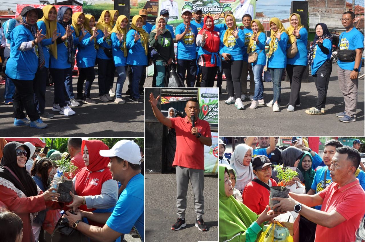 Dinas Lingkungan Hidup Ponorogo Peringati Hari Lingkungan Hidup Dengan Gerakan Semut
