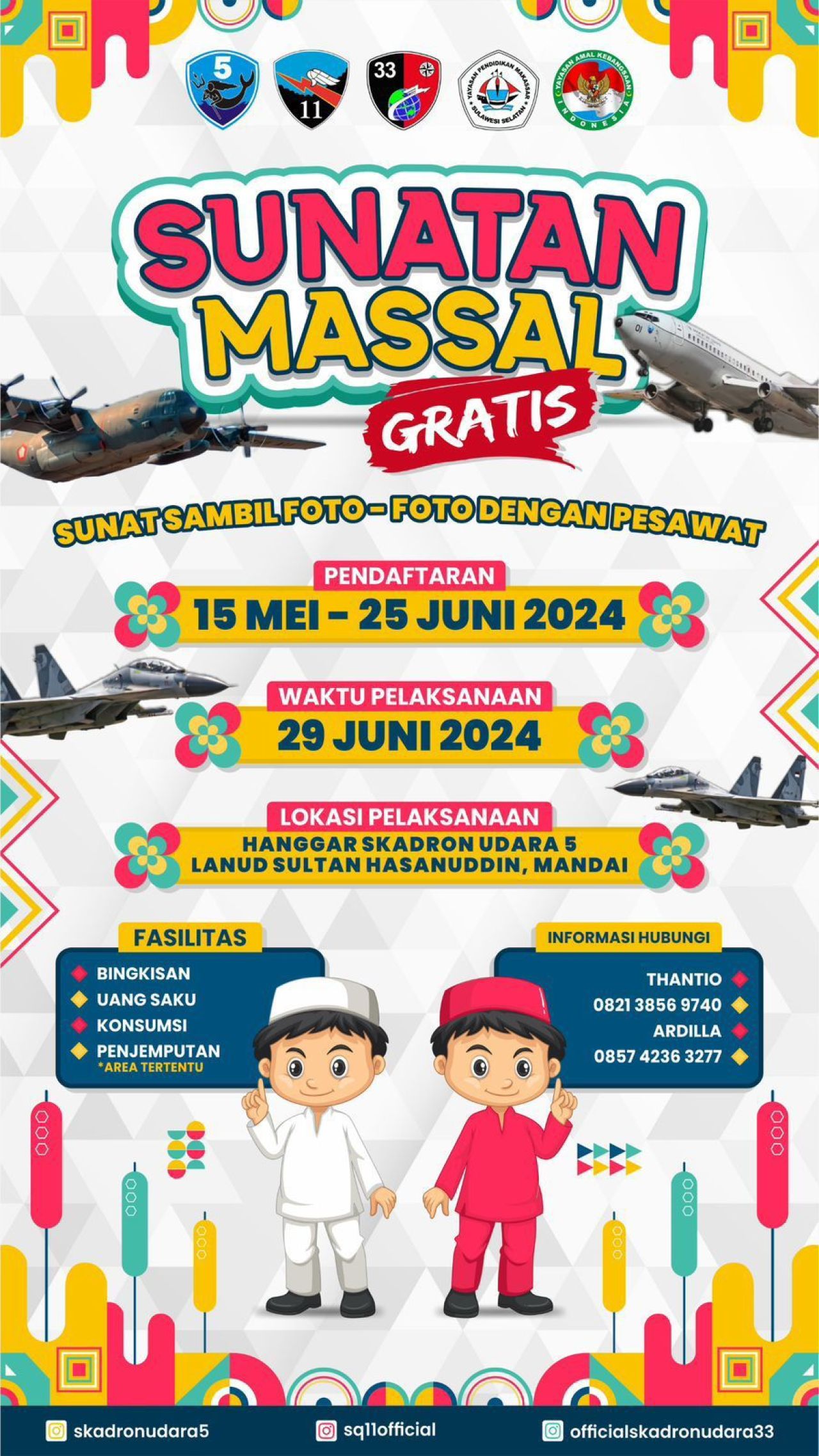 Khitanan massal dengan target 1.000 anak-anak