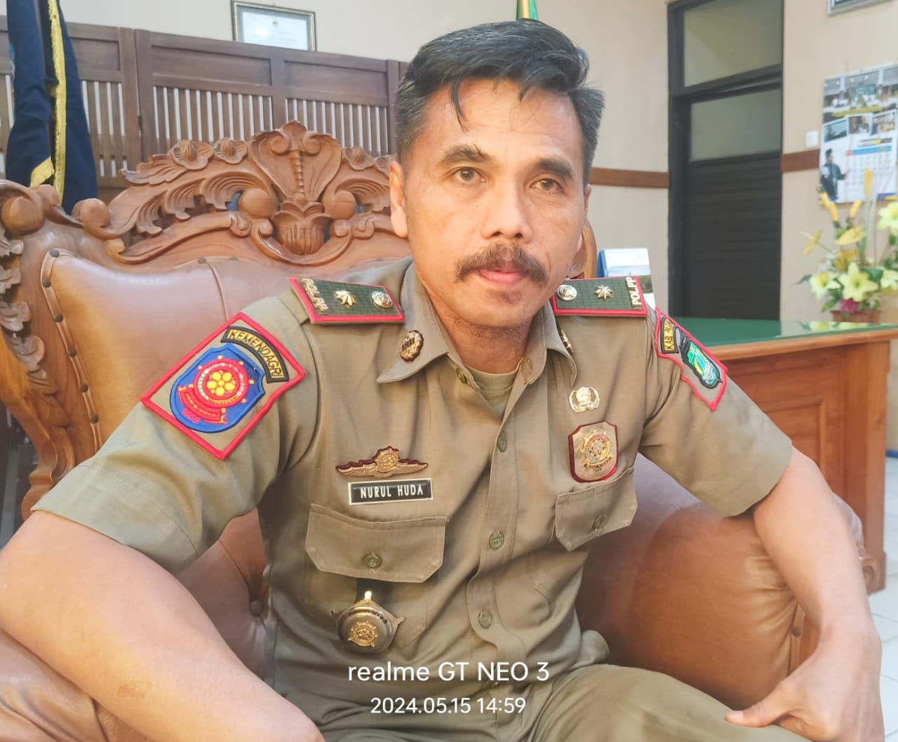 Kasatpol PP Kabupaten Pasuruan, Nurul Huda