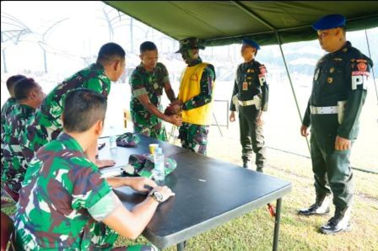 mulasi Penerapan Hukum Dalam Operasi Militer Selain Perang yang diselenggarakan Babinkum TNI,