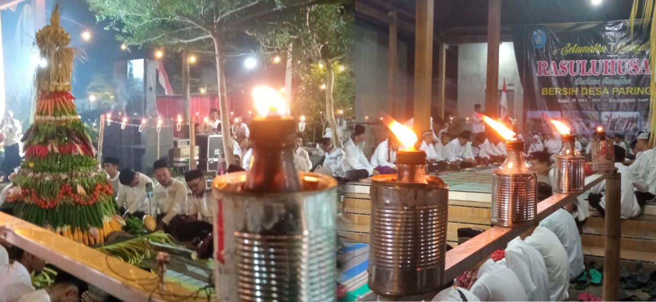 Tradisi Selamatan Rakyat Rasuluhusada Bersih Desa Paringan Dihadiri Wakil Bupati Lisdyarita