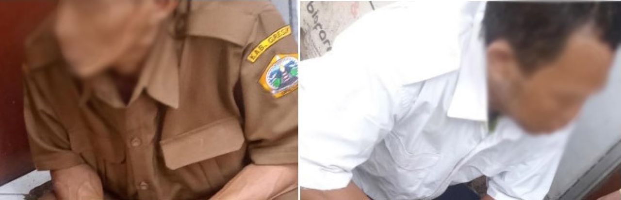 Inisial D dan S, staf di Dinas Kesehatan Gresik