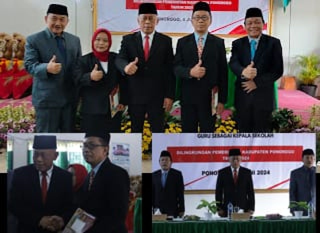 Bupati Sugiri Sancoko Serahkan Petikan SK Pengangkatan 69 Kepala Sekolah