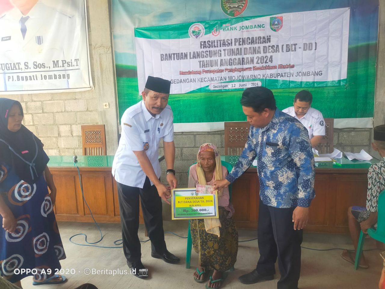 Pemdes Gedangan Realisasikan BLT Dana Desa Tahap Dua 2024