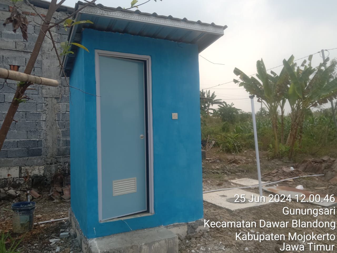 Pembangunan jamban di Desa Gunungsari