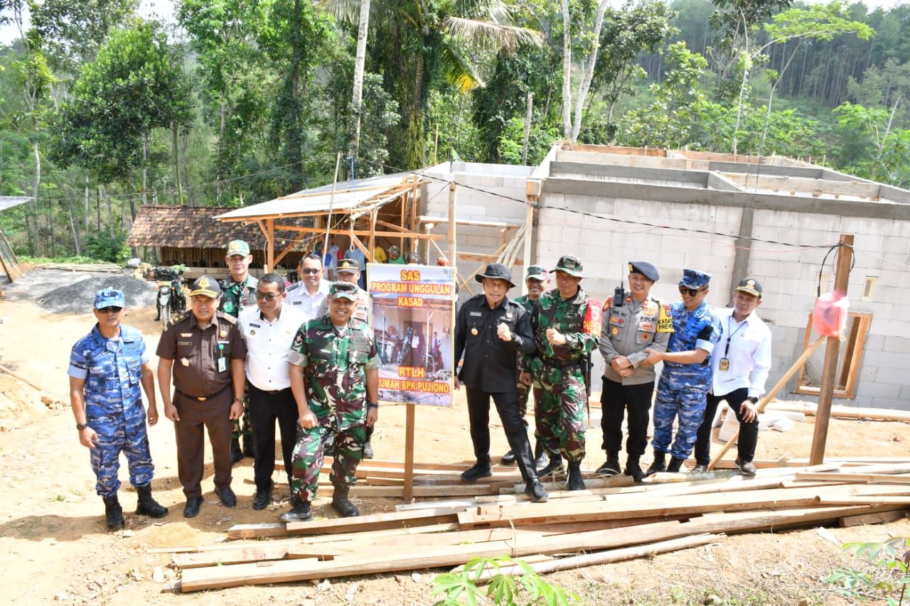 Resmi Dibuka, Dansatgas TMMD ke 121 Tahun 2024 Kodim 0802/Ponorogo Tunjukkan Sasaran Program TMMD
