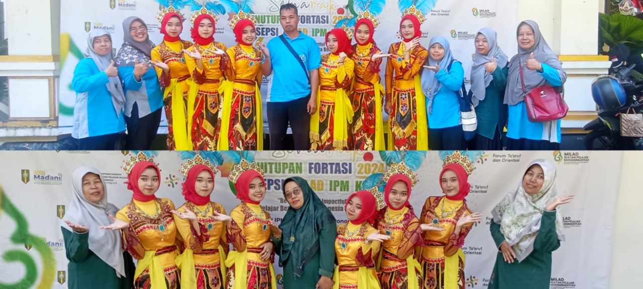 Tari Tanjung Gumirang MTs MA Muhammadiyah 3 Jetis Meriahkan Fortasi