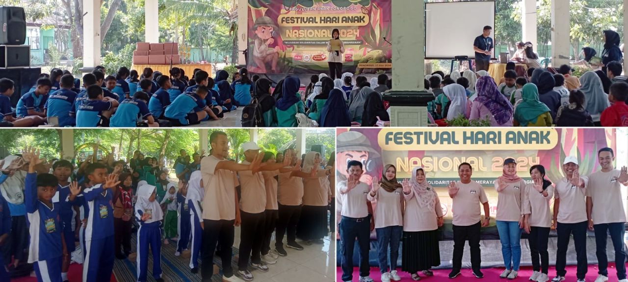 Peringatan Hari Anak Nasional Dinsos P3A Ponorogo Menggelar Festival