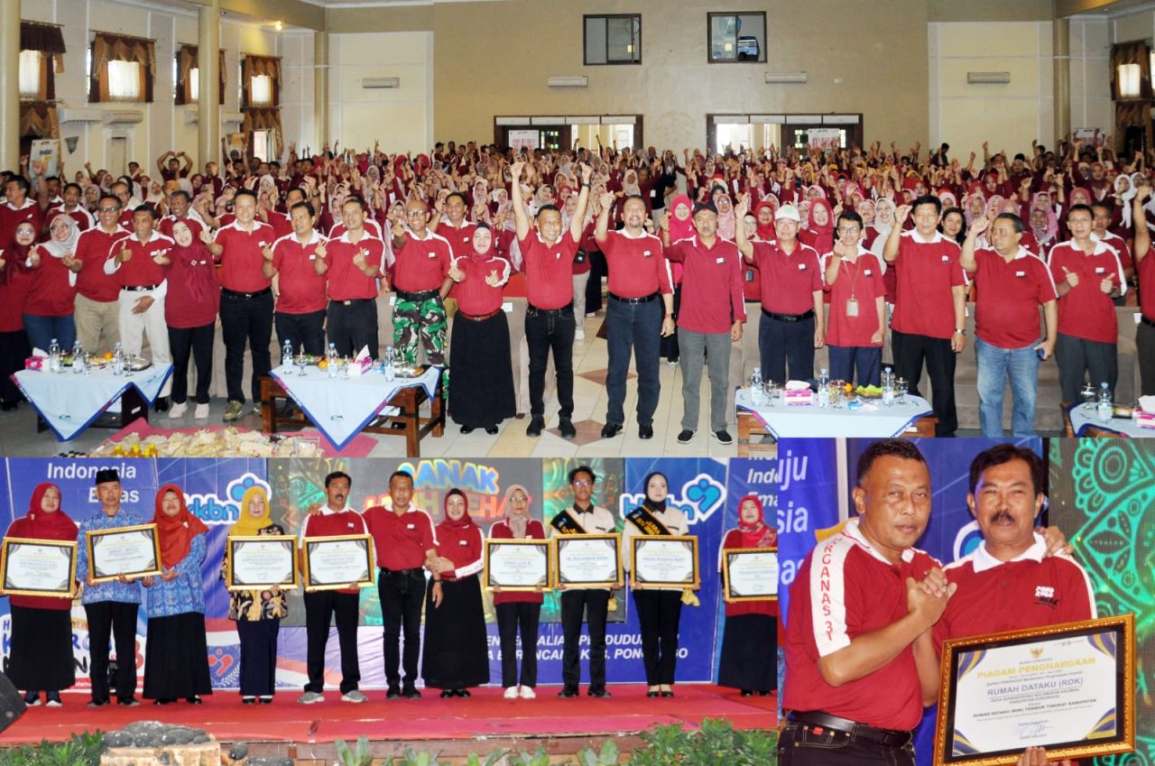 Peringati Harganas Tahun 2024 Bupati Ponorogo Apresiasi Penyuluh dan Kader 