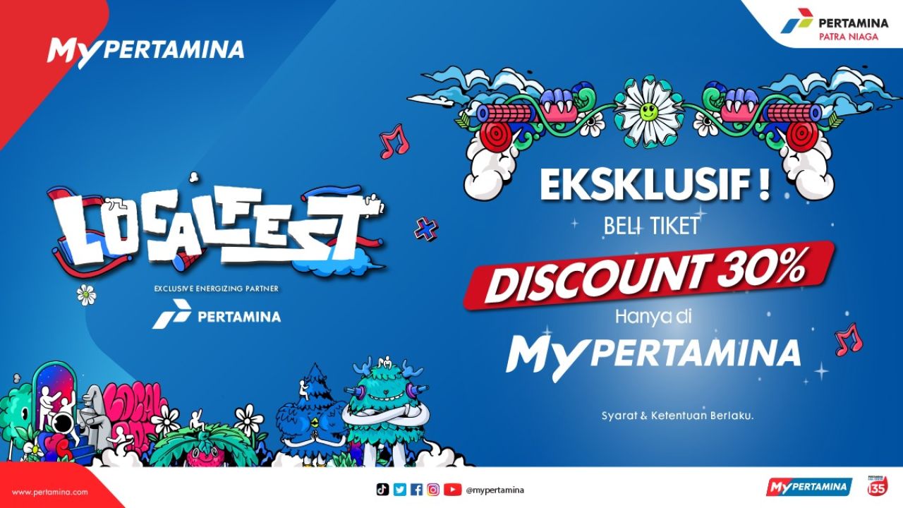 Pertamina Patra Niaga Berikan Diskon Pembelian Tiket LOCALFEST 2024 Bagi Pengguna MyPertamina