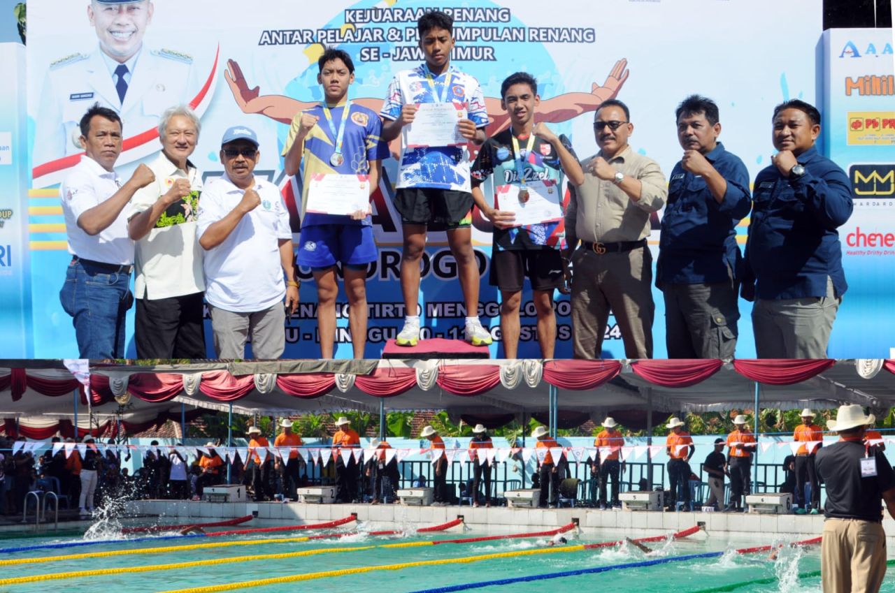 Ponorogo Gelar Lomba Renang Antar Pelajar Se-Jawa Timur Cetak Generasi Atlit Berprestasi