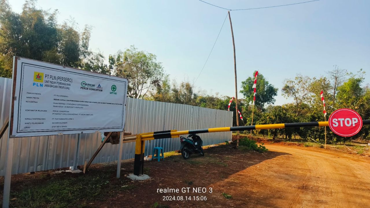 Mega Proyek PLN di Kenduruan diduga bermasalah