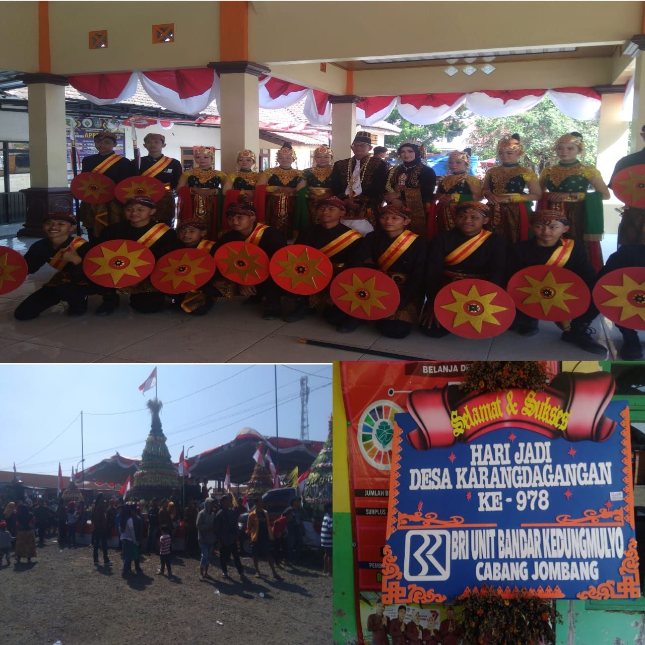 Tumpah Ruah Warga Ikuti Pawai Budaya HUT RI Ke 79 Serta Hari Jadi Desa Karangdagangan Ke 978