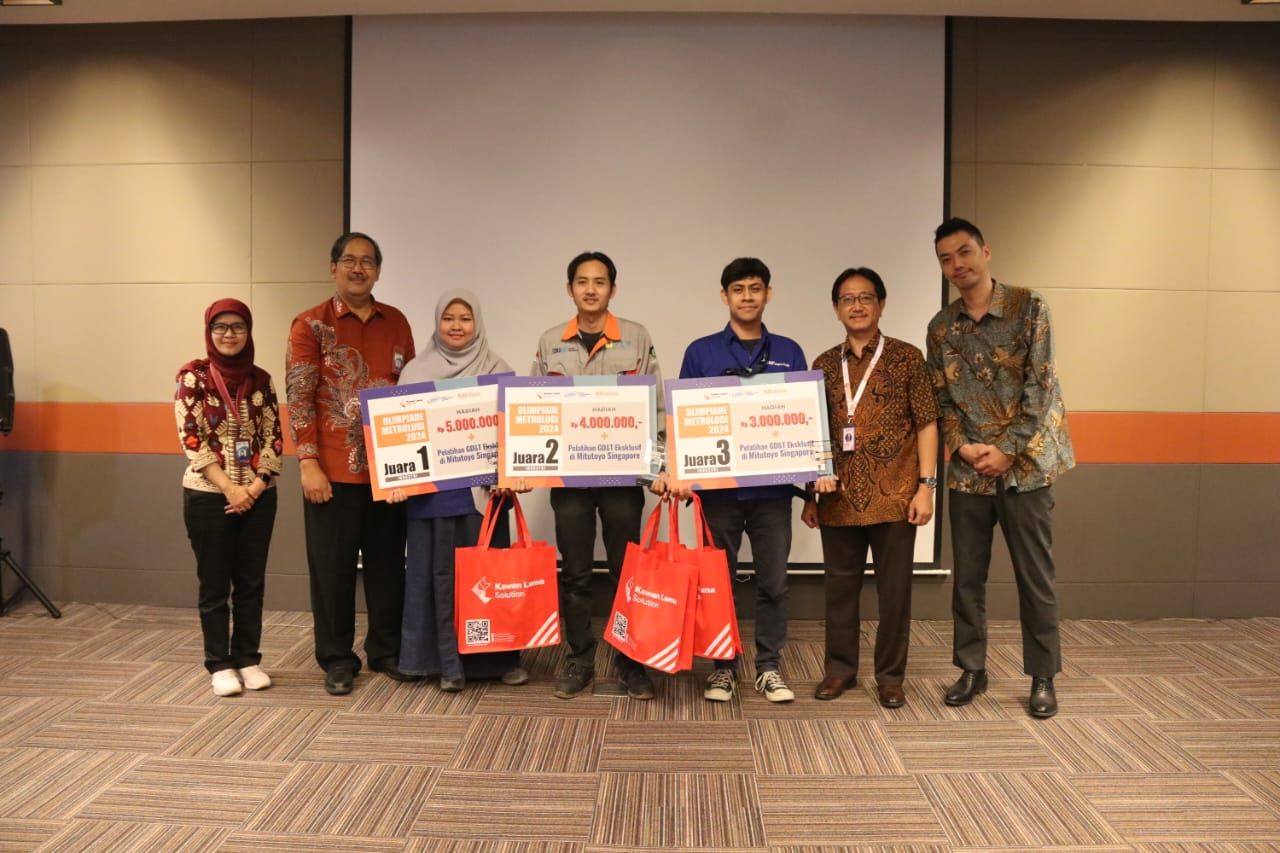 Pemenang Olimpiade Metrologi 2024 Kategori Industri