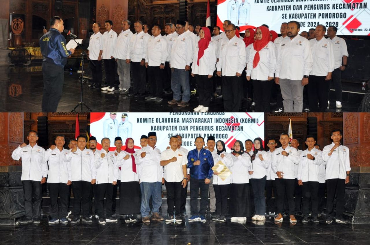Kepengurusan KORMI Kabupaten Ponorogo Resmi Dikukuhkan