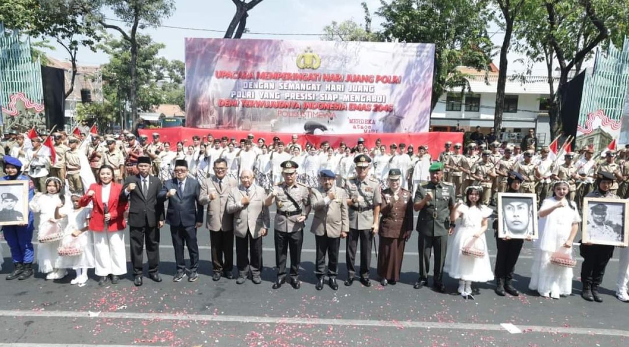Hari Juang Polri Pertama Ditetapkan Di Kota Surabaya
