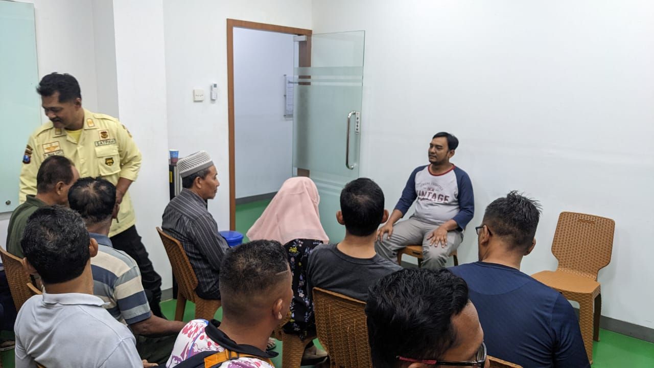 Perwakilan warga sedang mediasi dengan manajemen PT Daesang Ingredients Indonesia