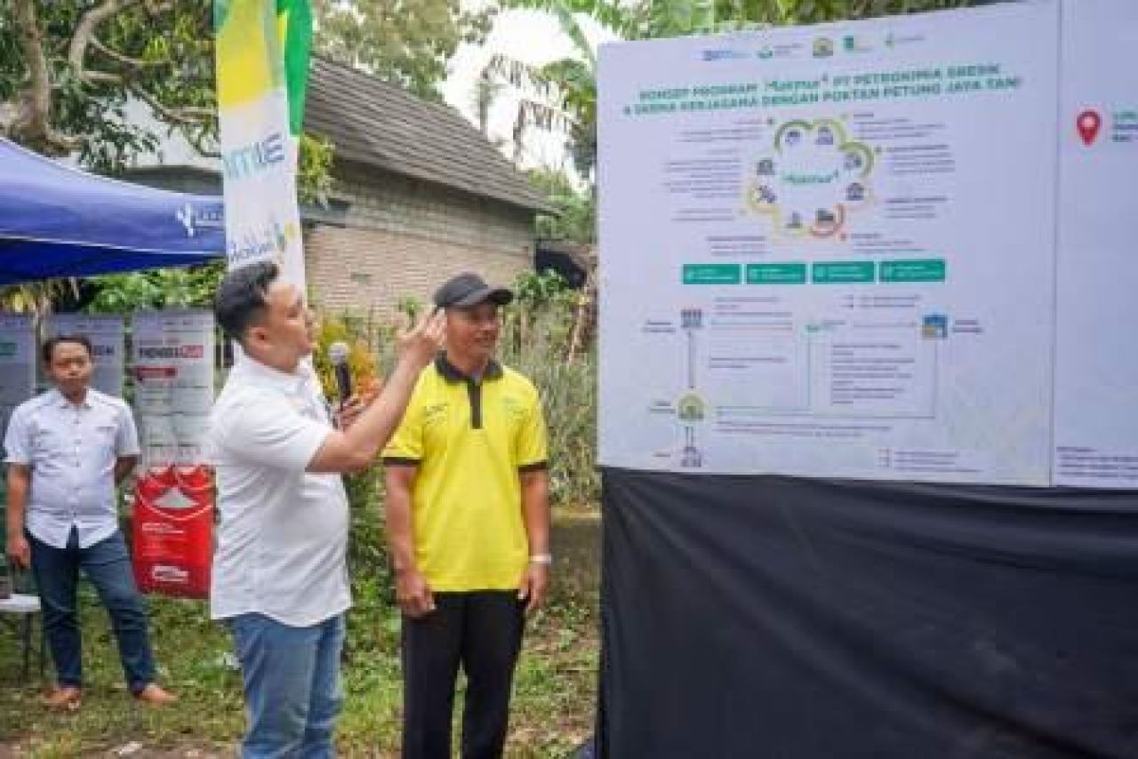 Petrokimia Gresik Meninjau Perkembangan Program Makmur pada kegiatan Sarasehan Kampung Makmur di Kediri
