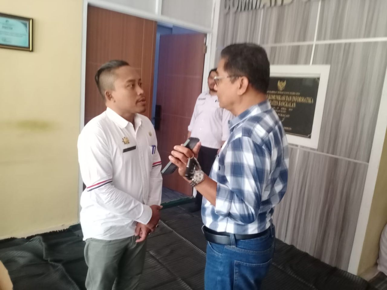 Agus Zain saat ditemui pewarta