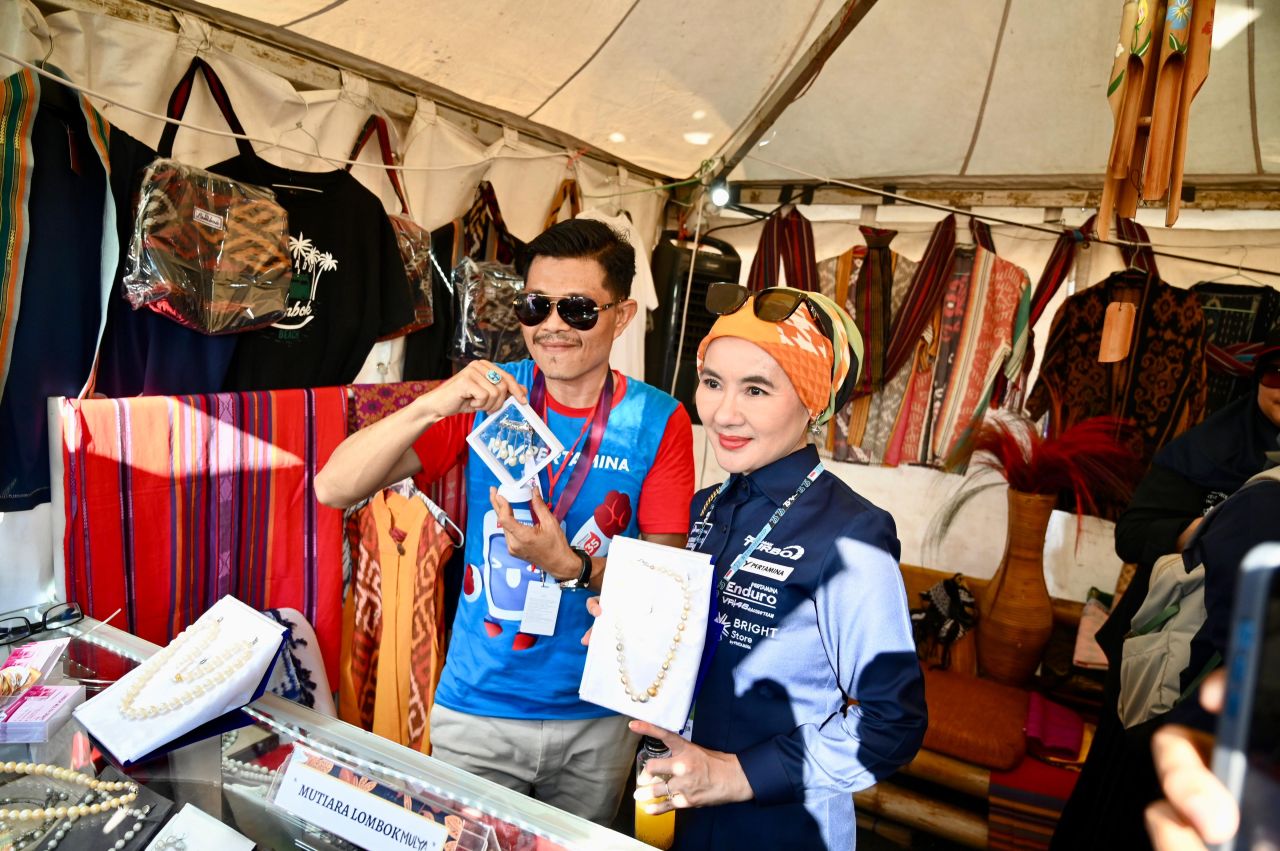 UMKM Pertamina Raup Omzet 1 Milyar Rupiah di Pertamina Grand Prix of Indonesia