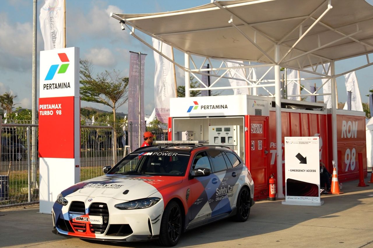 Pertamax Turbo Hadir di SPBU Modular Area Pertamina Mandalika International Circuit