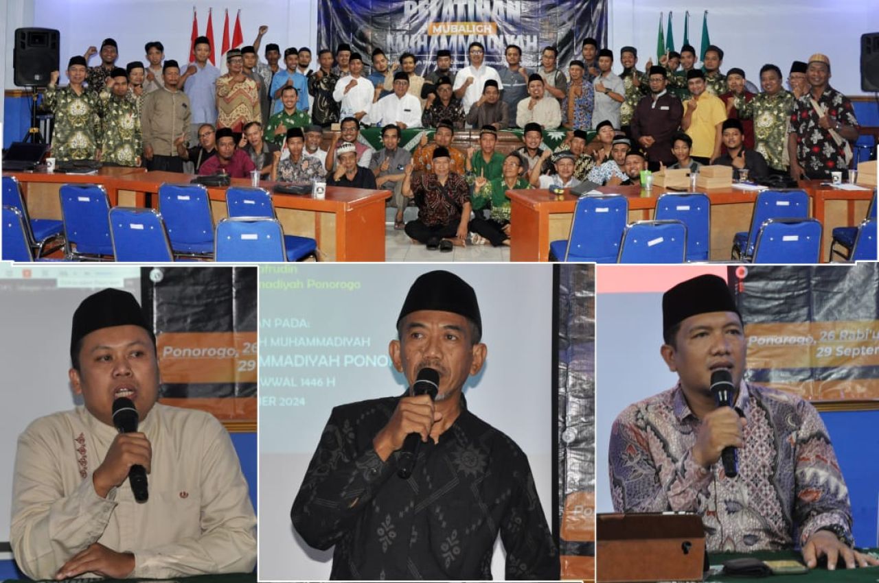 Siapkan Mubaligh Handal PCM Ponorogo Adakan Pelatihan Mubaligh