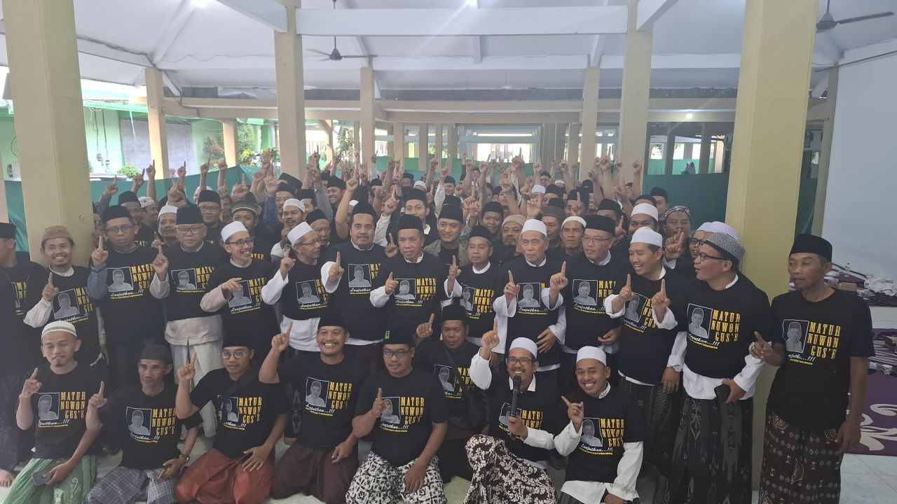 Ratusan Kiai menyatakan dukungannya ke Paslon MUDAH