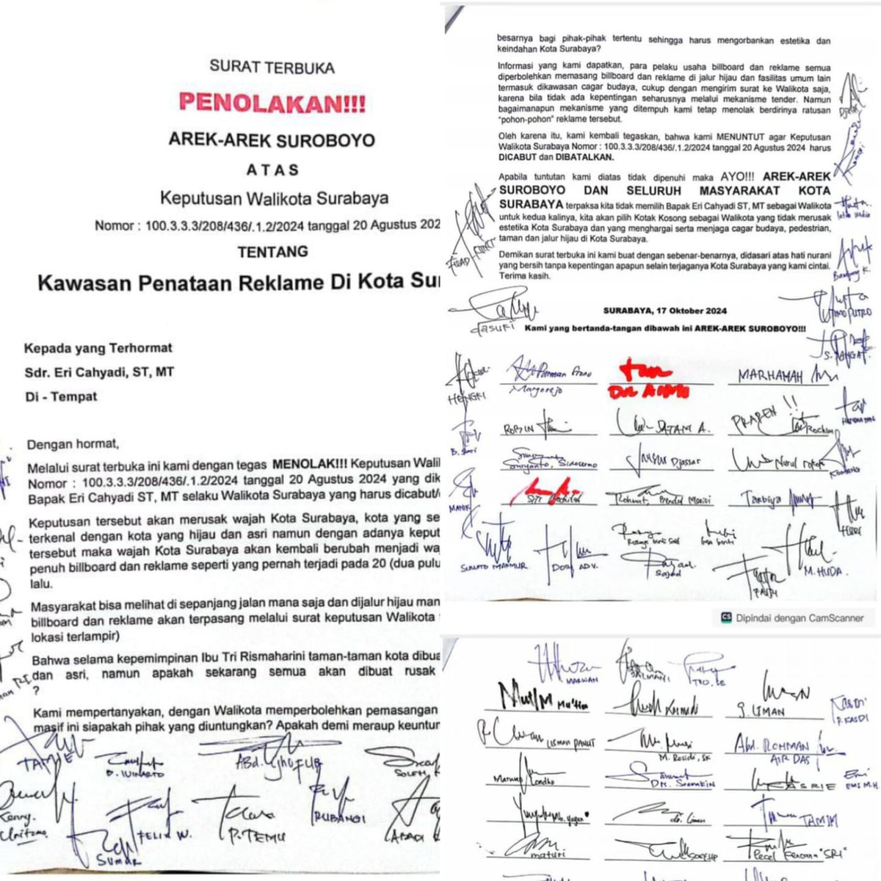 Surat Terbuka untuk Eri Cahyadi