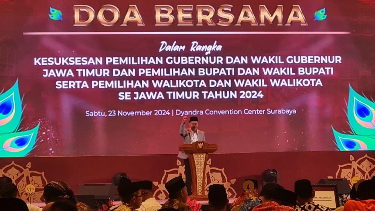 KPU Jatim Gelar Doa Bersama Lintas Agama Untuk Pilkada Serentak 2024