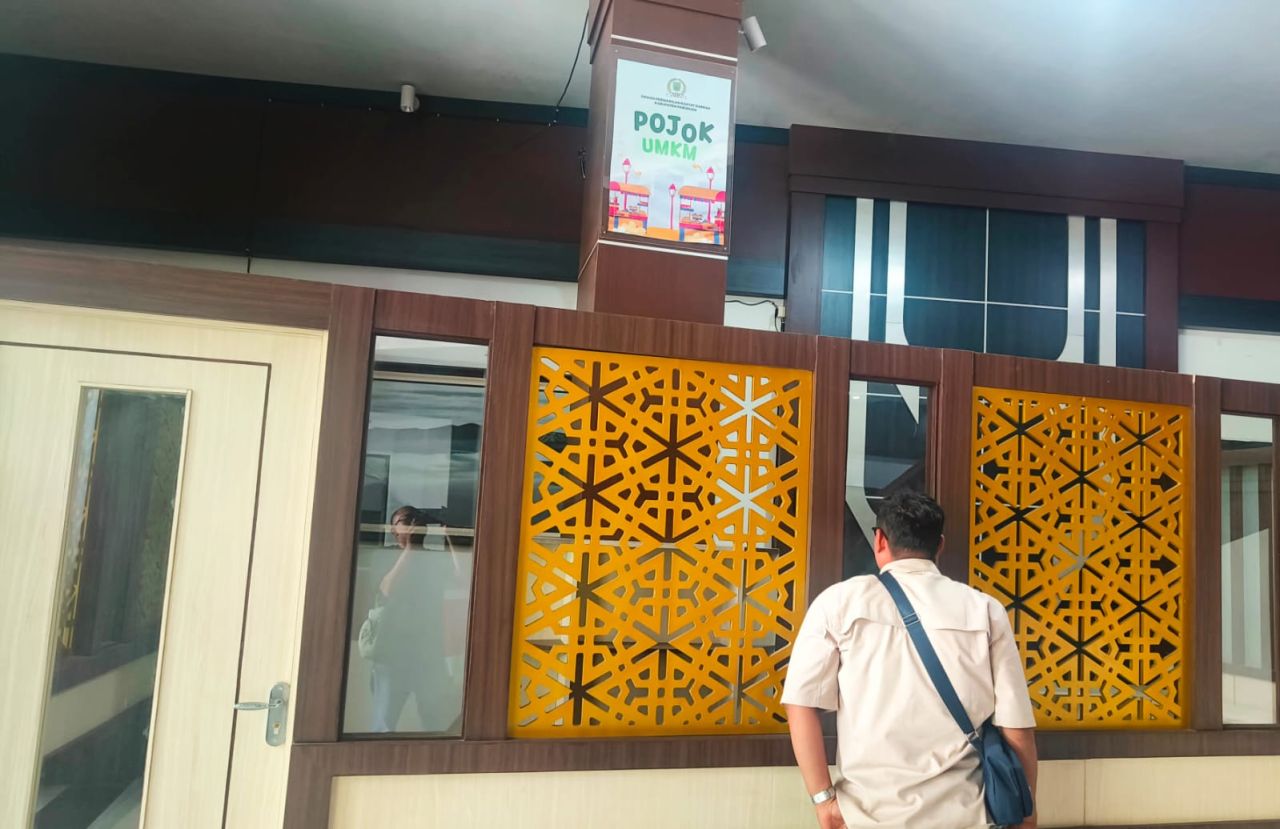 Pojok UMKM di DPRD Kabupaten Pasuruan kini "mangkrak"